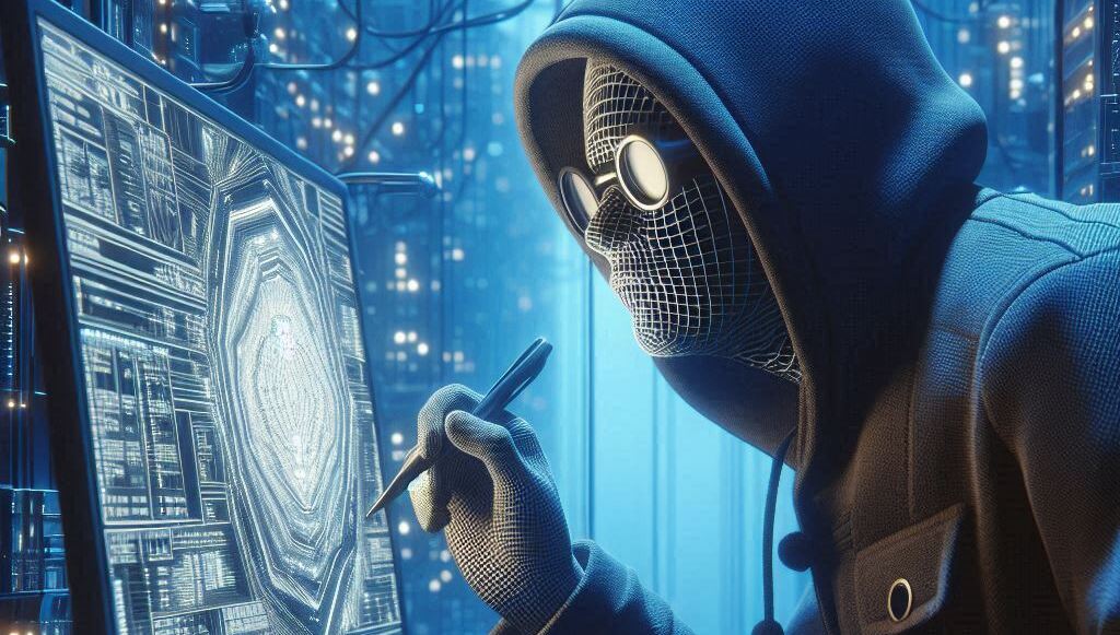 Grafik eines goldenen Schildes, mit Sicherheits-Symbolen